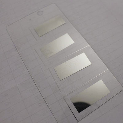 Un bon prix. Mirror Chrome et or Mirror Silk Screen Printing Ink Imprimé sur le côté arrière du verre plastique en ligne