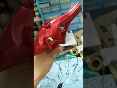 Encre rouge miroir en spray pour verre et plastique